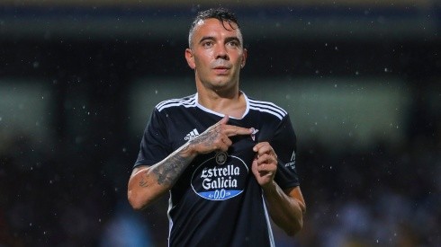 Aspas playing for Celta