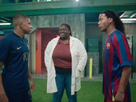 Video: el spot publicitario de Nike con Mbappé, Ronaldinho y Ronaldo