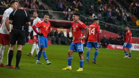 Chile cayó ante Polonia por 1-0 en Varsovia