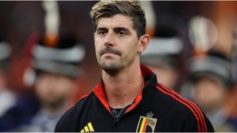 Goalkeeper, Thibaut Courtois of Belgium