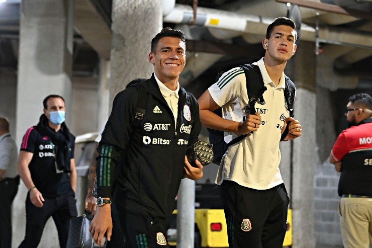 Héctor Moreno y César Montes