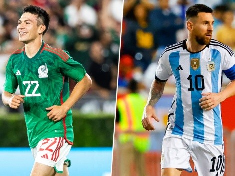 Cuauhtémoc, sobre Argentina: "Ellos llevan a Messi, pero nosotros al Chucky Lozano"