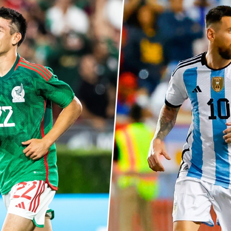 Cuauhtémoc, sobre Argentina: "Ellos llevan a Messi, pero nosotros al Chucky Lozano"