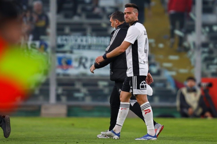 Zaldivia se marchó de Colo Colo | Foto: Agencia Uno 