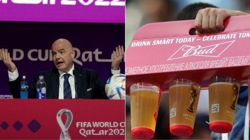 Gianni Infantino declara que se puede sobrevivir sin cerveza