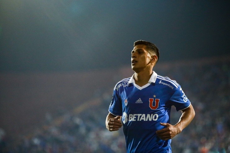 Israel Poblete quiere tener un buen 2023 con la U | Foto: Agencia Uno 