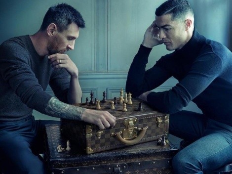 Who took the picture of Lionel Messi and Cristiano Ronaldo for Louis Vuitton’s campaign?