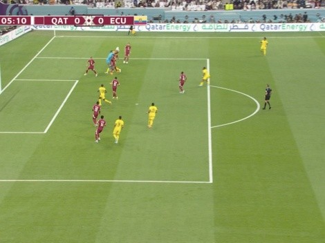 VIDEO | Con blooper incluido: el VAR anuló el primer gol de Qatar 2022 tras un papelón del arquero