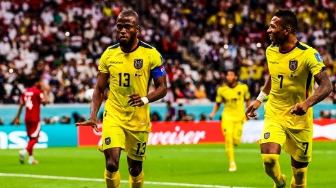 ¡Contundente! Valencia anotó el 1-0 para Ecuador en el Mundial 2022. (Foto: Getty Images)