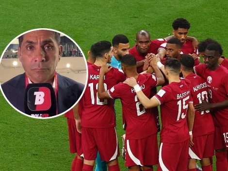 Jorge Campos no ocultó su desilusión por lo hecho por Qatar en el partido inaugural del Mundial