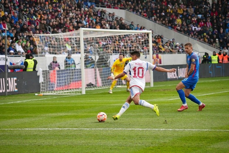Marcelino Núñez Selección Chilena