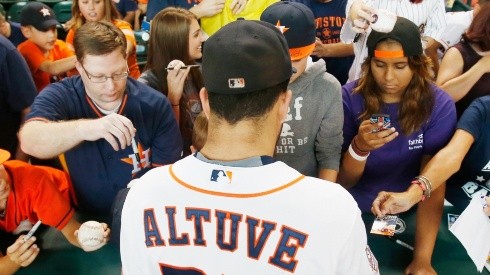 José Altuve con Houston Astros en MLB