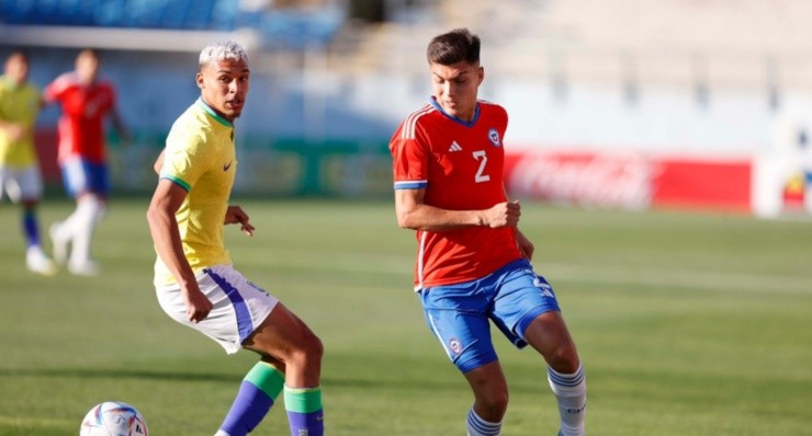 Chile Sub 20 Brasil Amistoso
