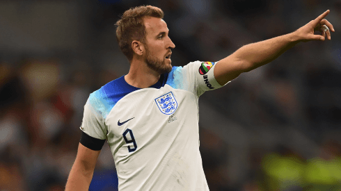 Harry Kane portó el brazalete "One Love" durante los últimos partidos de la Selección de Inglaterra