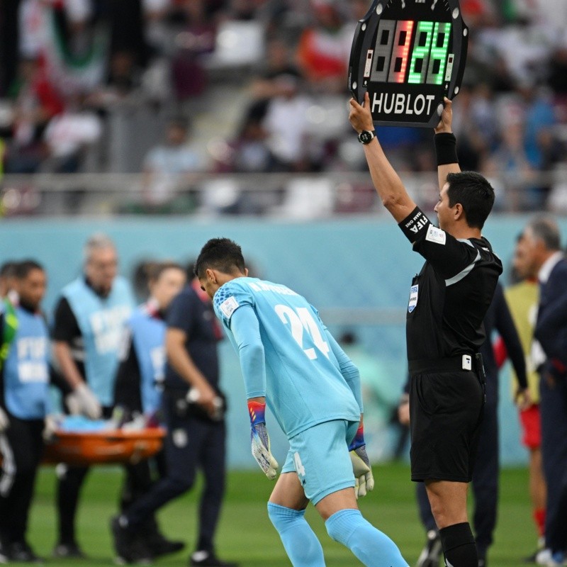 Irán hace historia en Mundiales con sus 6 cambios vs. Inglaterra