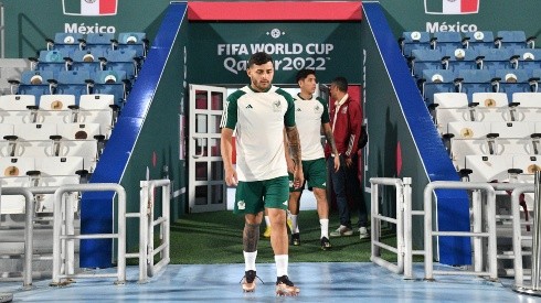 Alexis Vega culminó la preparación mexicana en el Estadio Al-Kohr de Doha
