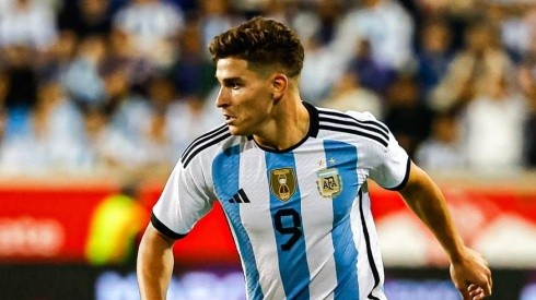 Julián Álvarez estará en Qatar 2022 junto a la Selección.