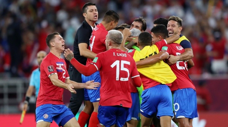 El delirio Tico por entrar al Mundial. (Getty Images)