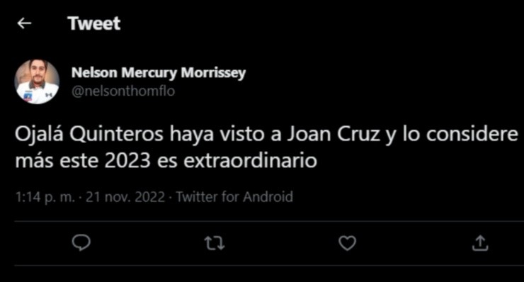 Hinchas Colo Colo Joan Cruz Gustavo Quinteros