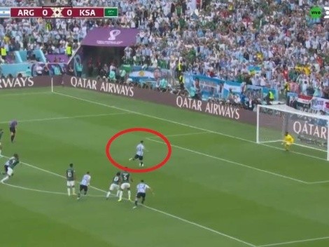 Apareció Lionel Messi y pone el primero de Argentina ante Arabia Saudita