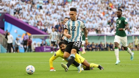 Lautaro Martínez sabe que está difícil la pista con Argentina en Qatar 2022.