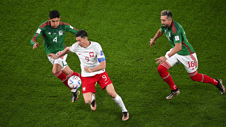 México y Polonia se enfrentaron en su debut en el Mundial de Qatar 2022