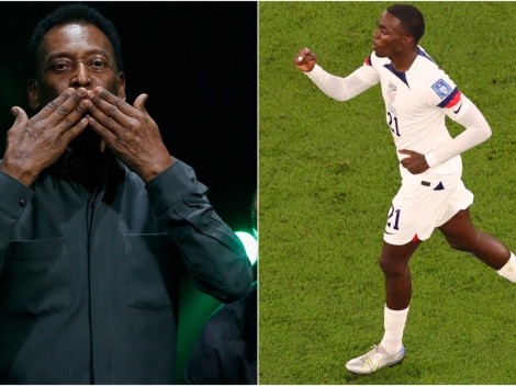 La "felicitación" de Pelé al goleador de USA en Qatar 2022