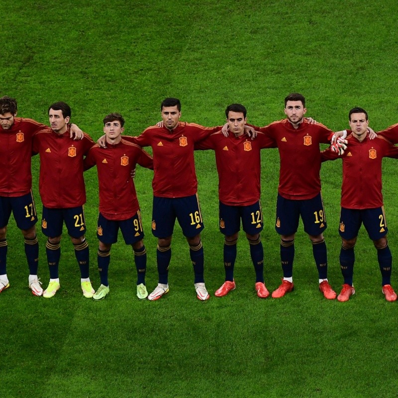 ¿Cuándo fue la última vez que la Selección de España vistió todo de rojo para un partido?