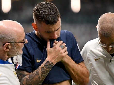 Francia informó la gravedad de la lesión de Lucas Hernández