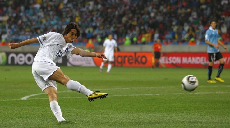 Foto: Lars Baron/Getty Images - Uruguai venceu a Coreia do Sul na Copa de 2010.