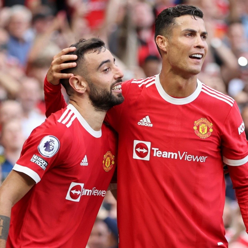 La reacción de Bruno Fernandes a la salida de Cristiano de Manchester United