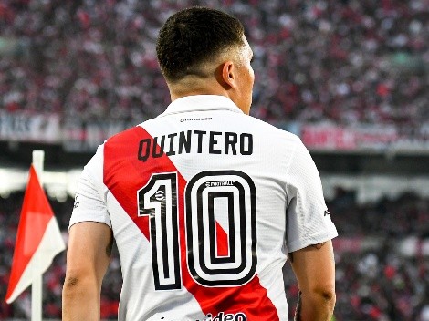 El guiño de Juanfer Quintero a otro club mientras se define si sigue en River