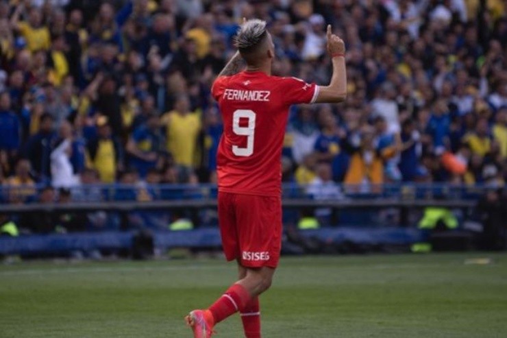 El delantero argentino es opción en la UC | Foto: Instagram El delantero argentino es opción en la UC | Foto: Instagram