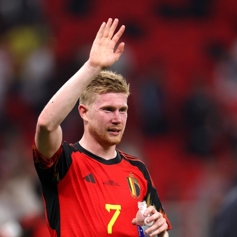 De Bruyne, premiado como el mejor del partido: "No sé por qué tengo el trofeo"