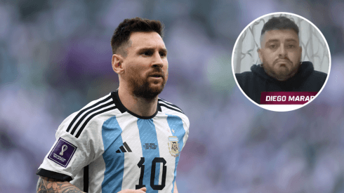 La frase de Diego Maradona Jr. sobre Messi por la que tuvo que pedir perdón: "La comparación con mi papá es..."