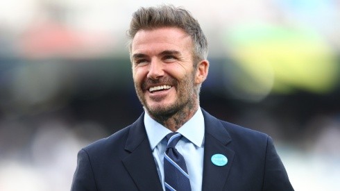 David Beckham, ex jugador del Manchester United.