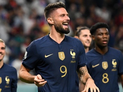 Oliver Giroud se codea con los mejores de la historia de Francia