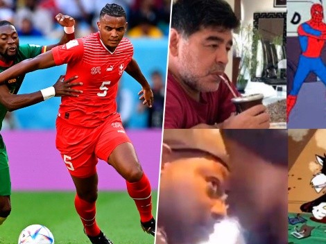 Qatar 2022: los mejores memes del partido entre Suiza y Camerún