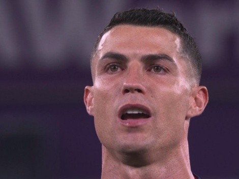 Completamente emocionado: Cristiano Ronaldo no aguantó el llanto en el himno de Portugal