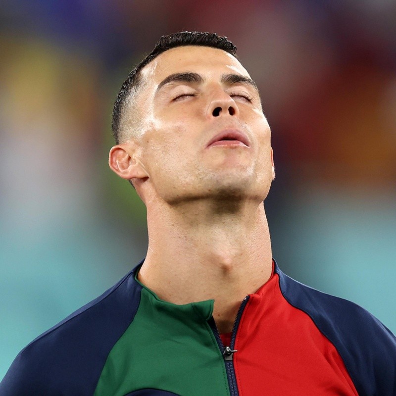 Como pocas veces: CR7, al borde de las lágrimas en el himno de Portugal