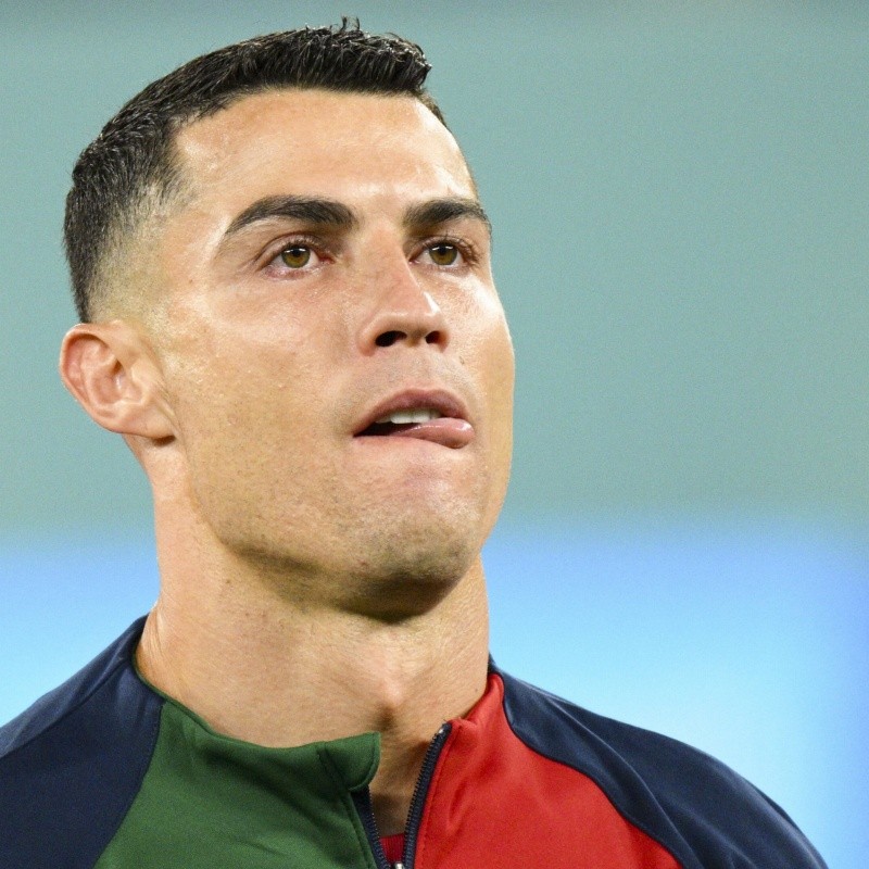 VIDEO | Cristiano Ronaldo lloró durante el himno de Portugal