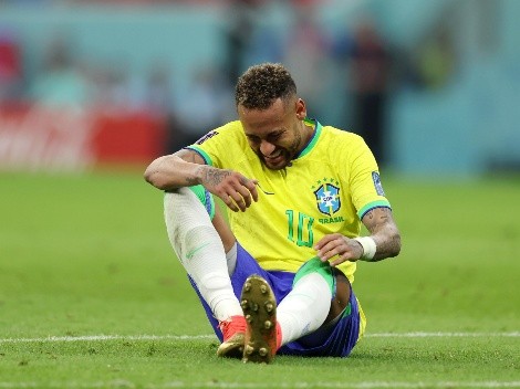 Alarma en Brasil: así quedó el tobillo de Neymar tras el partido ante Serbia