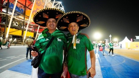 Los fanáticos de México han puesto el colorido en el país asiático