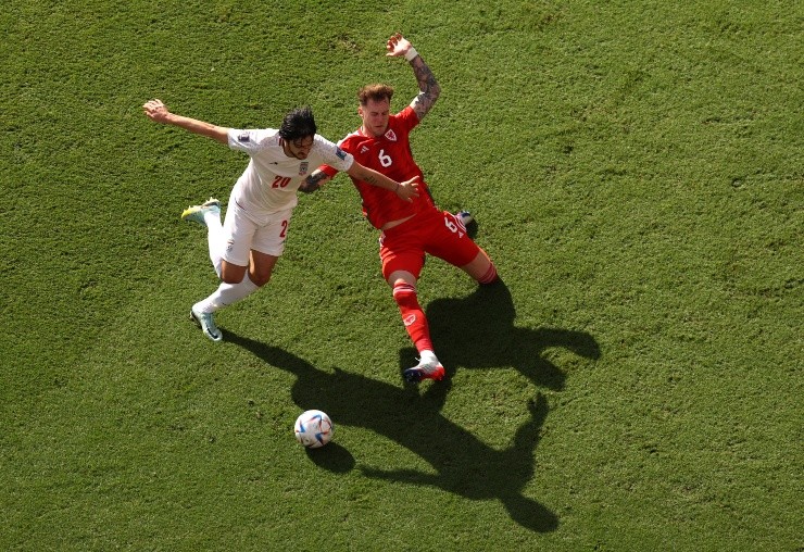 Gales e Irán igualan en el primer turno de la jornada. Créditos: Getty Images