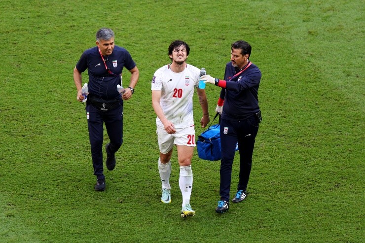 Azmoun realizó un gran esfuerzo. (Getty Images)