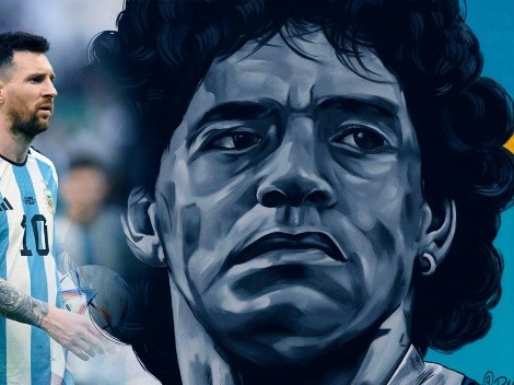 Del 10 para D10s: la historia que Messi le dedicó a Maradona a dos años de su muerte