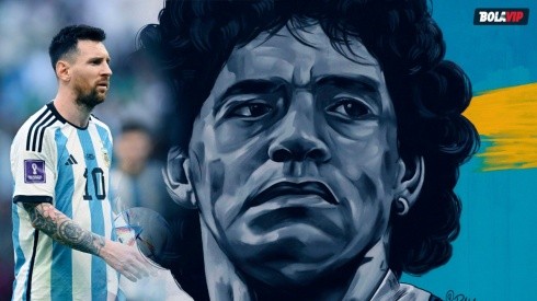 La historia que Messi le dedicó a Maradona.