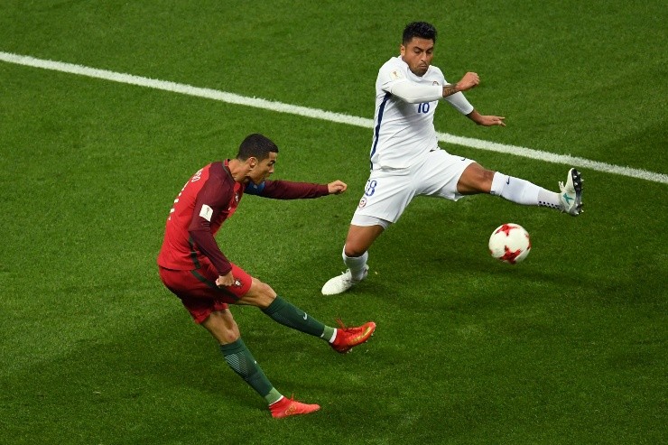 Gonzalo Jara vivió el mismo proceso de Cristiano Ronaldo | Foto: Getty Images 