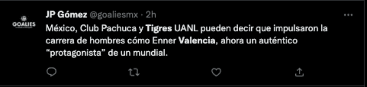 Fans de Tigres quieren a Valencia | Twitter