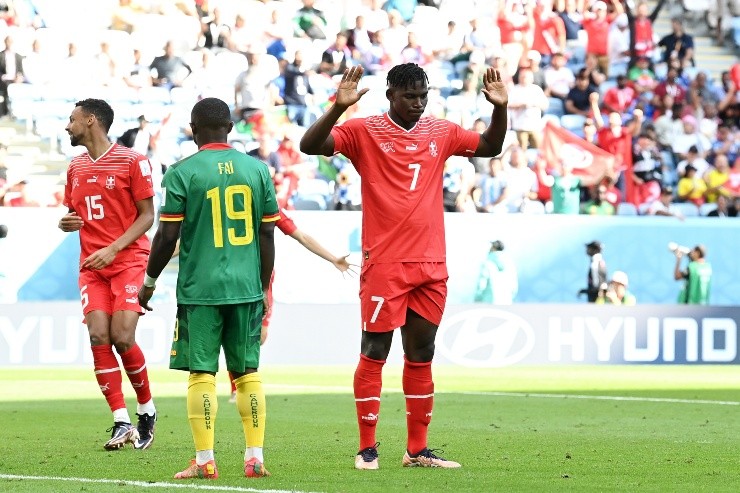 Embolo no celebró su gol a Camerún (Getty Images)